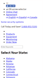 Mobile Screenshot of homesecuritysystems.protectamerica.com